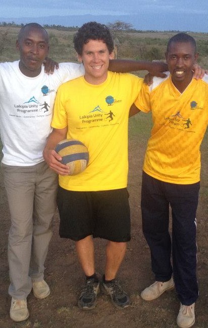 Matt Volunteering in Kenya